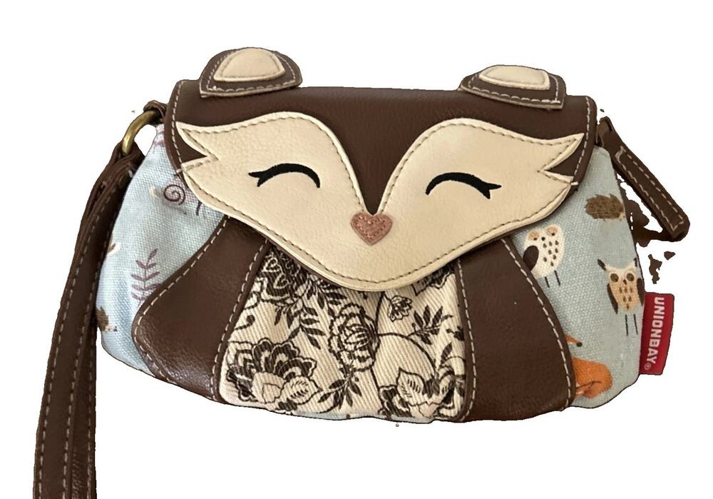 Unionbay Woodland Creatures Cute Fox Wristlet Pre Owned Excellent Condition!